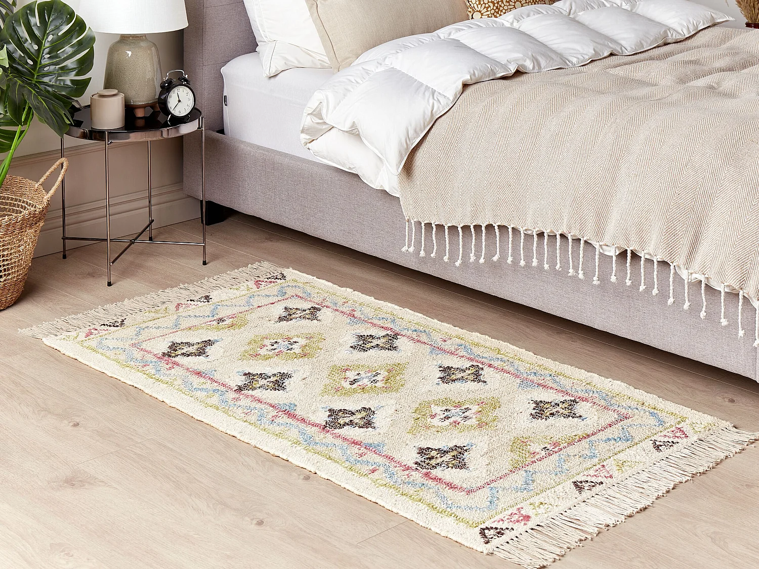 Tapis TERKOS 80 x 150 cm Jute Multicolore