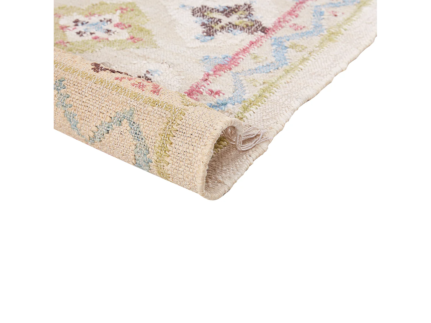 Alfombra TERKOS 80 x 150 cm Yute Multicolor