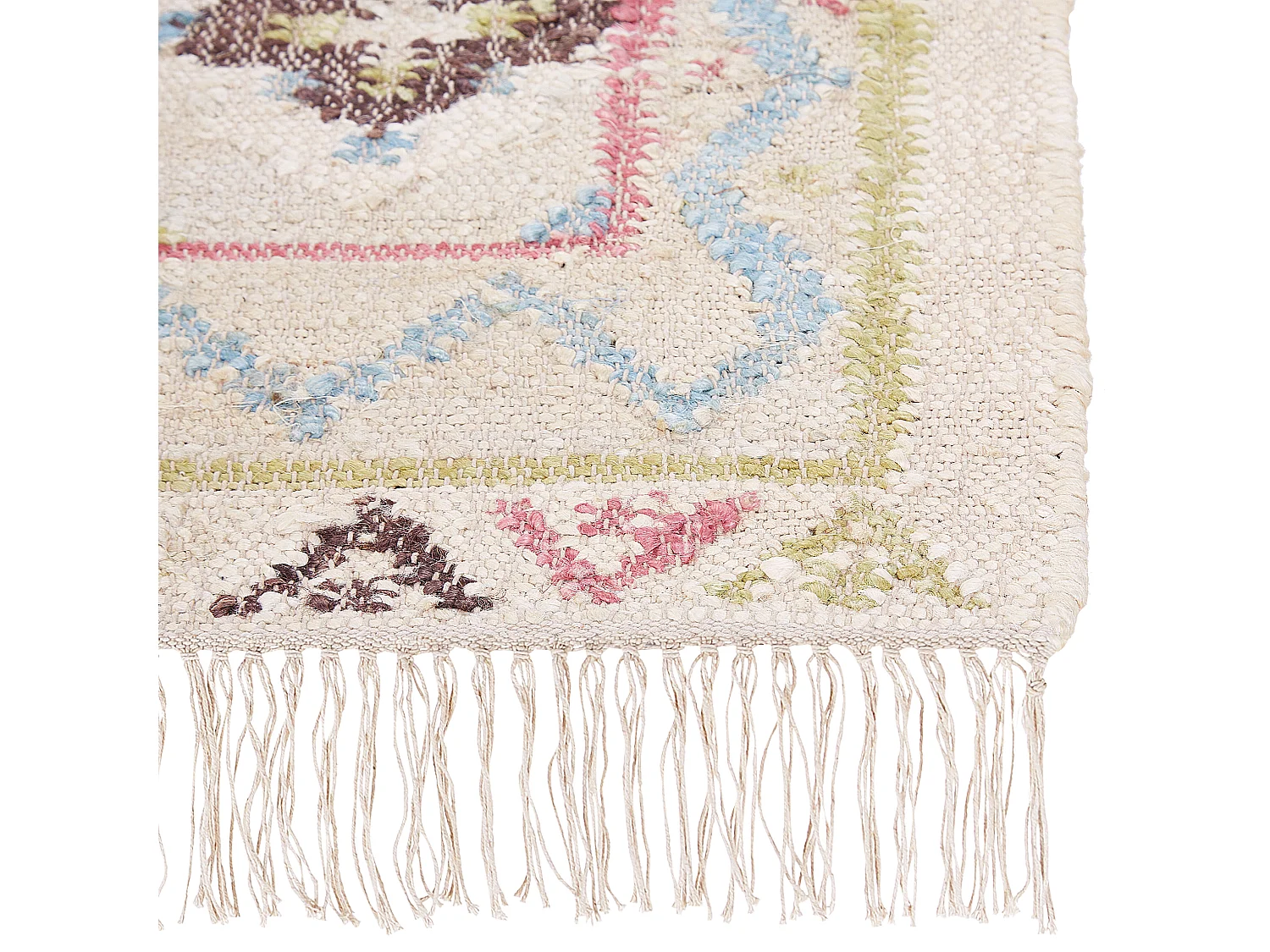 Tapis TERKOS 80 x 150 cm Jute Multicolore