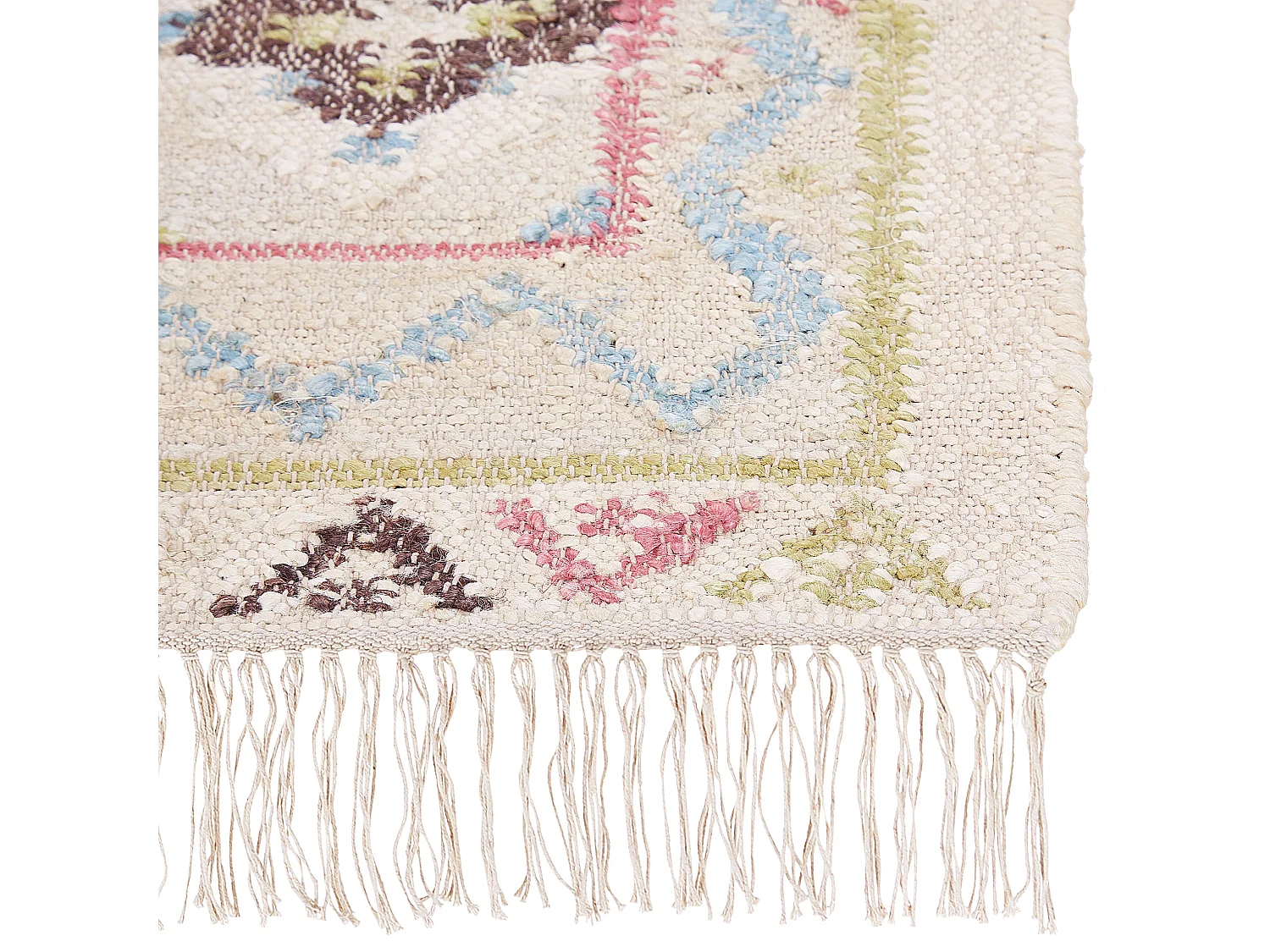 Tappeto iuta multicolore 160 x 230 cm TERKOS