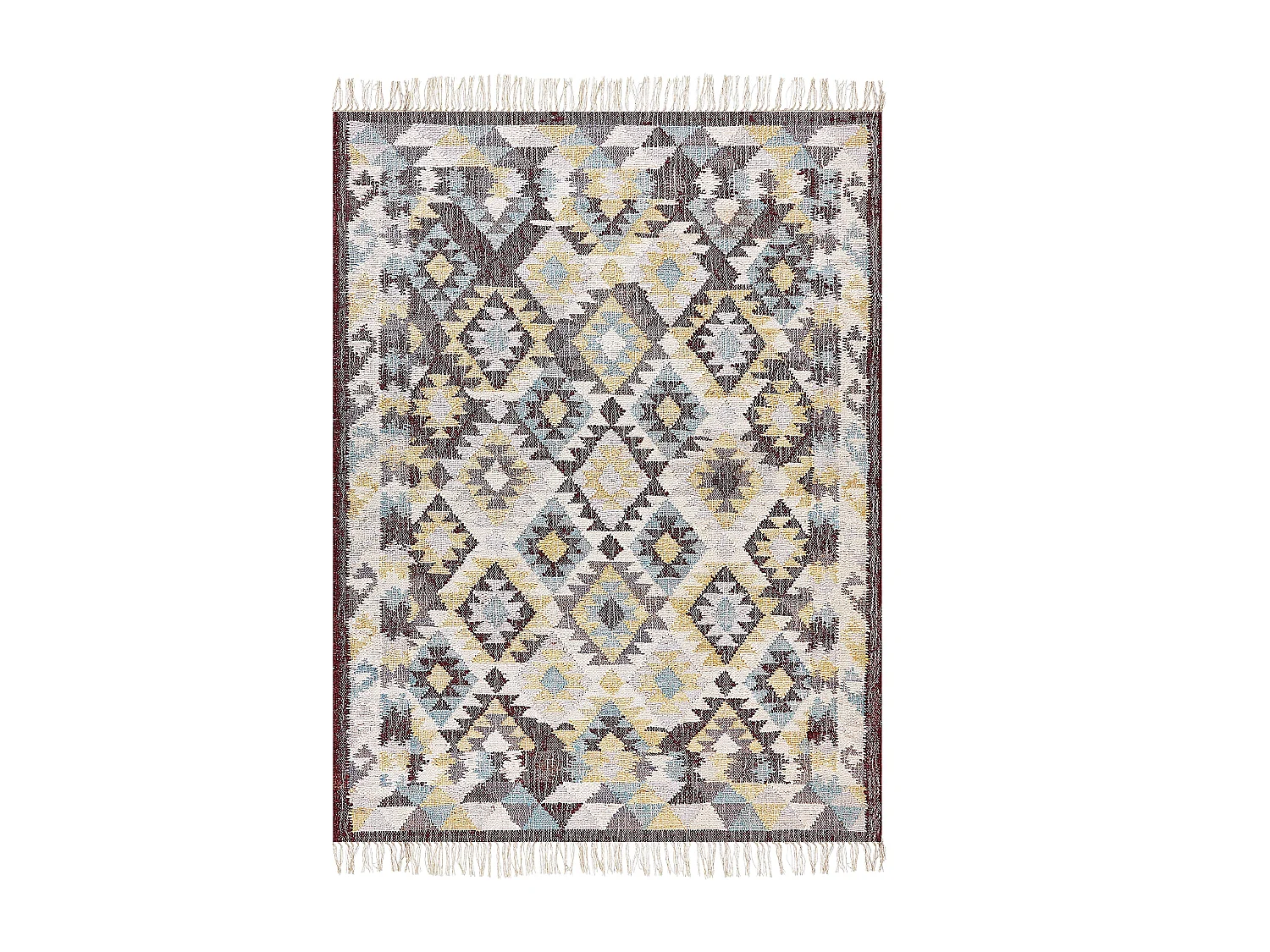 Alfombra FENER 160 x 230 cm Yute Multicolor