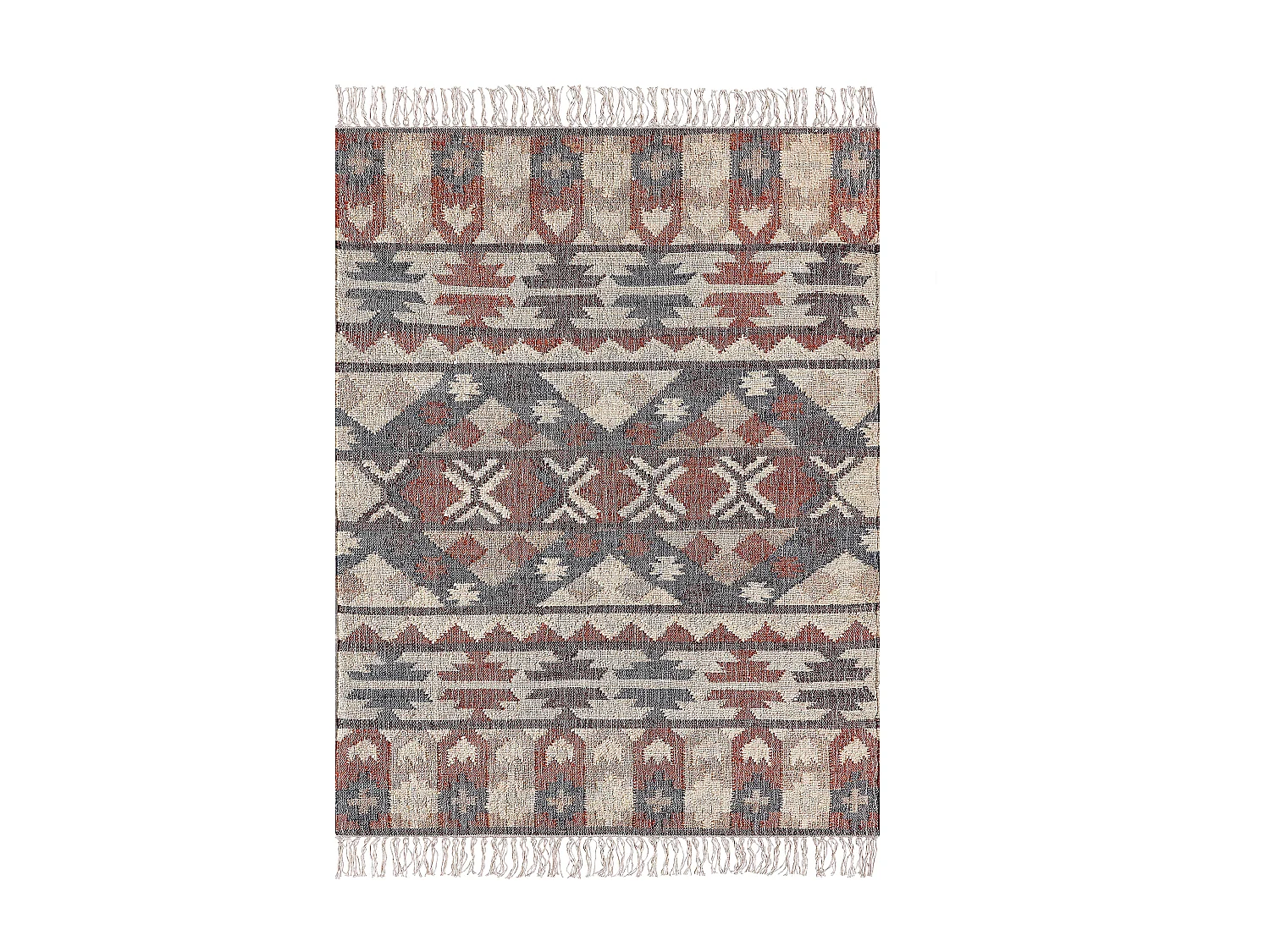 Tappeto iuta multicolore 160 x 230 cm KALFA