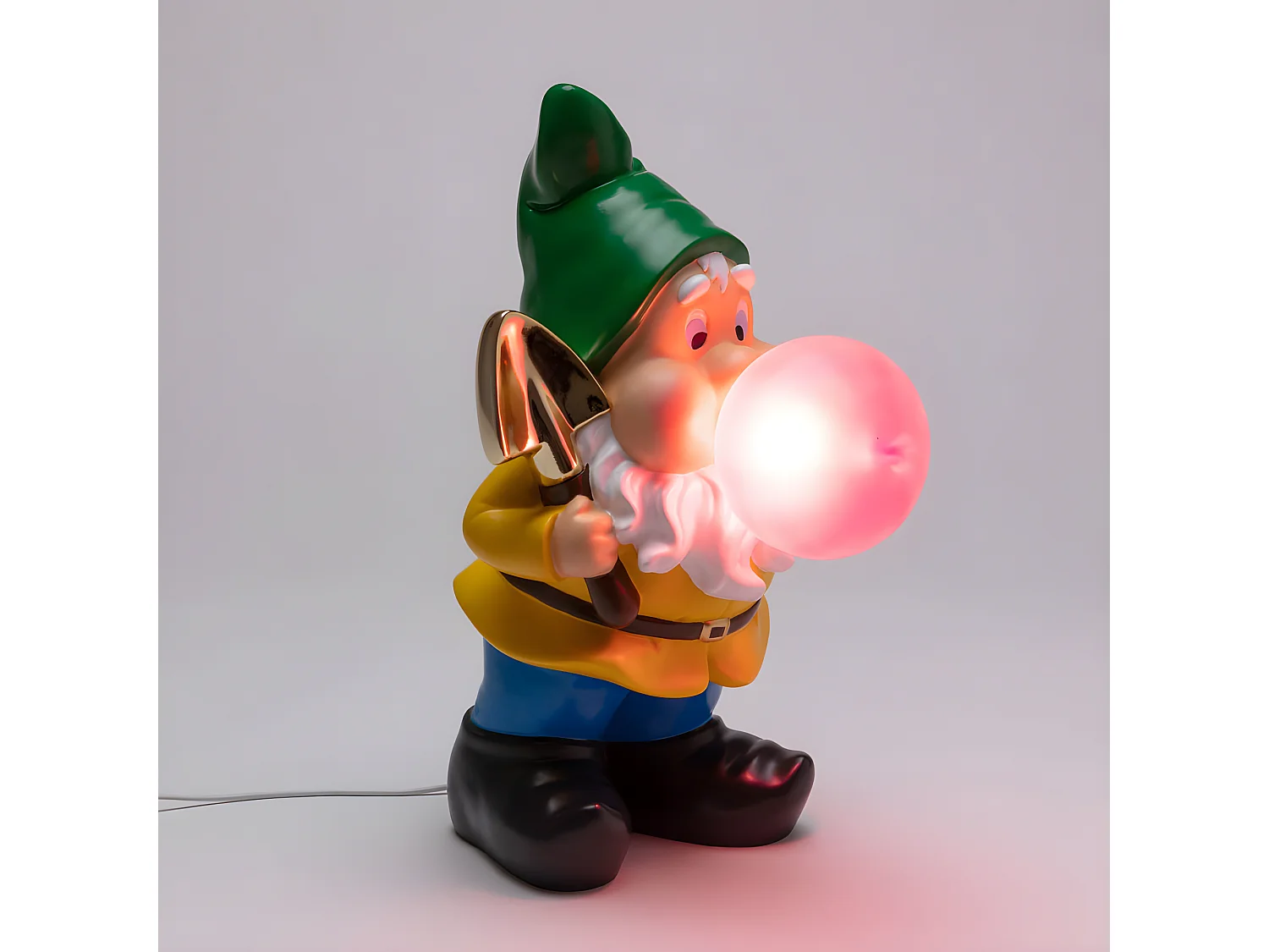 Lampe nain de jardin Travailleur Multicolore  Seletti