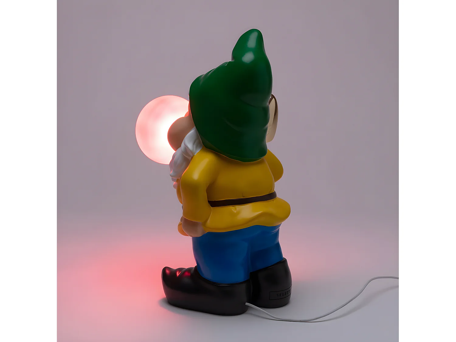 Lampe nain de jardin Travailleur Multicolore  Seletti