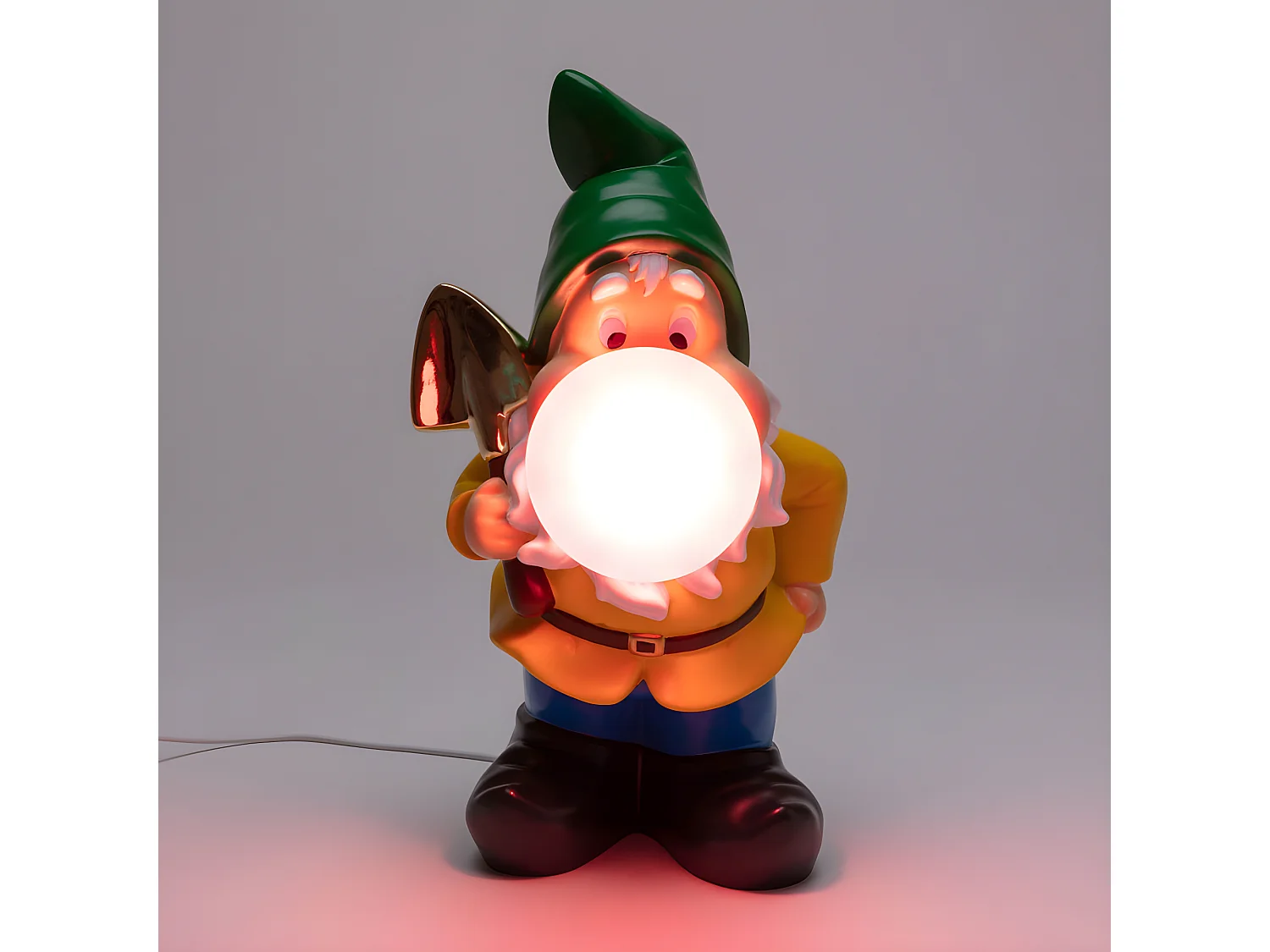 Lampe nain de jardin Travailleur Multicolore  Seletti