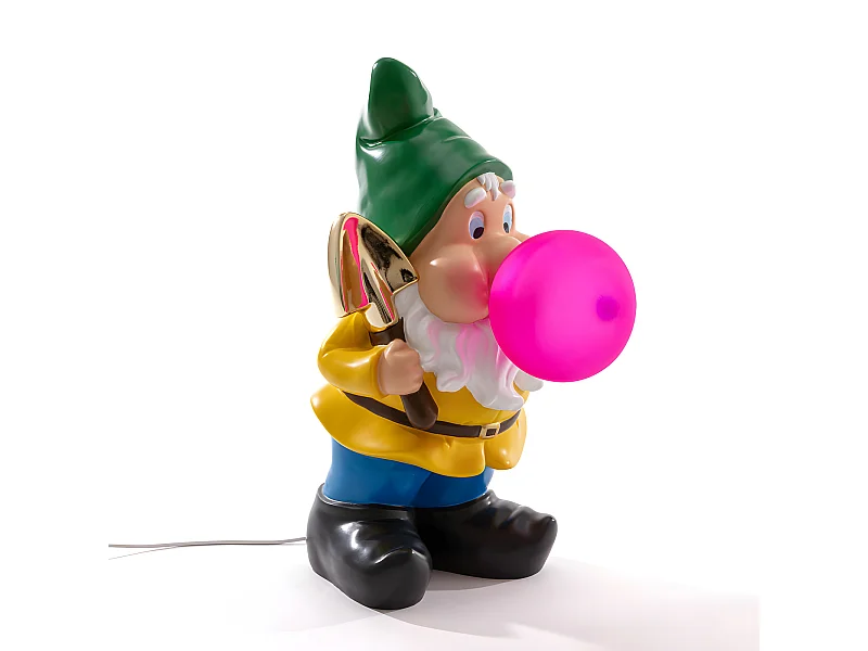 Lampe nain de jardin Travailleur Multicolore  Seletti