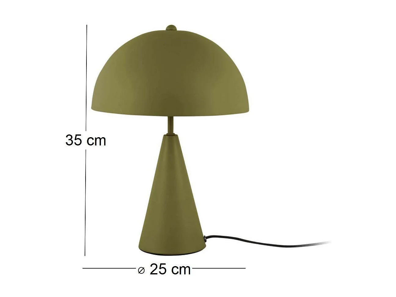 Lampe de table petite Sublime Vert  Present Time