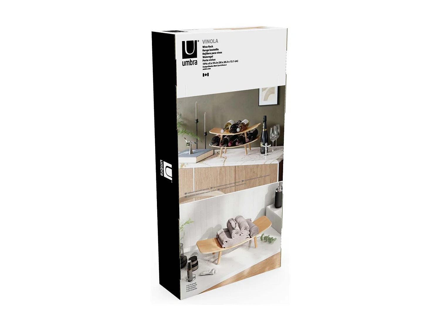 Range bouteille Vinola Naturel  Umbra