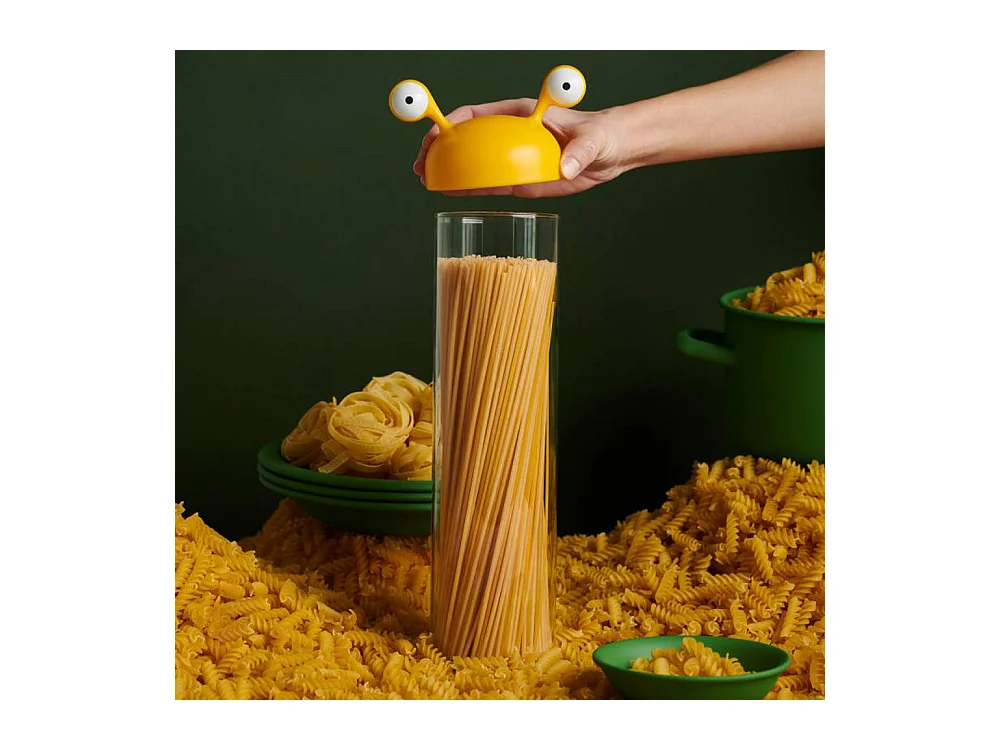 Récipient à pâtes Noodle Monster Jaune  PA Design
