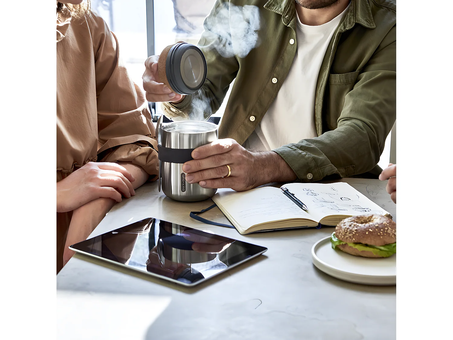 Pot isotherme Thermo Pot Gris  Black and Blum