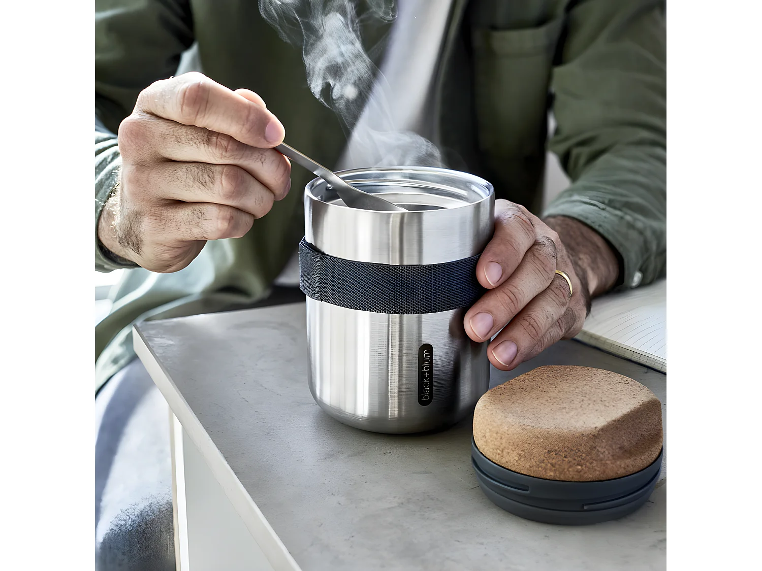 Pot isotherme Thermo Pot Gris  Black and Blum