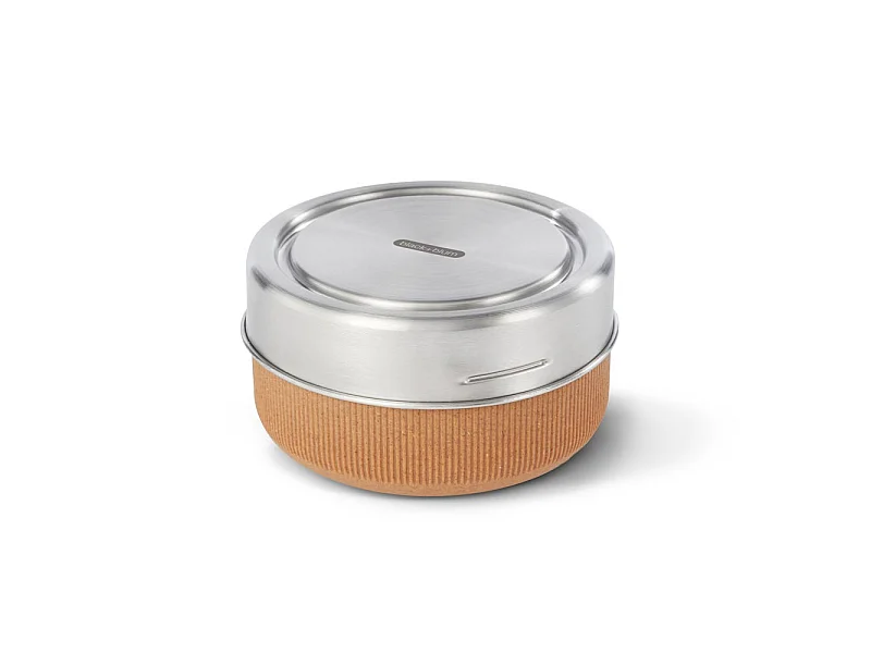 Ciotola per il pranzo in vetro e silicone