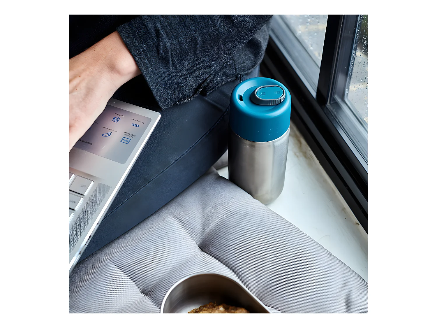 Tasse nomade isotherme Bleu  Black and Blum