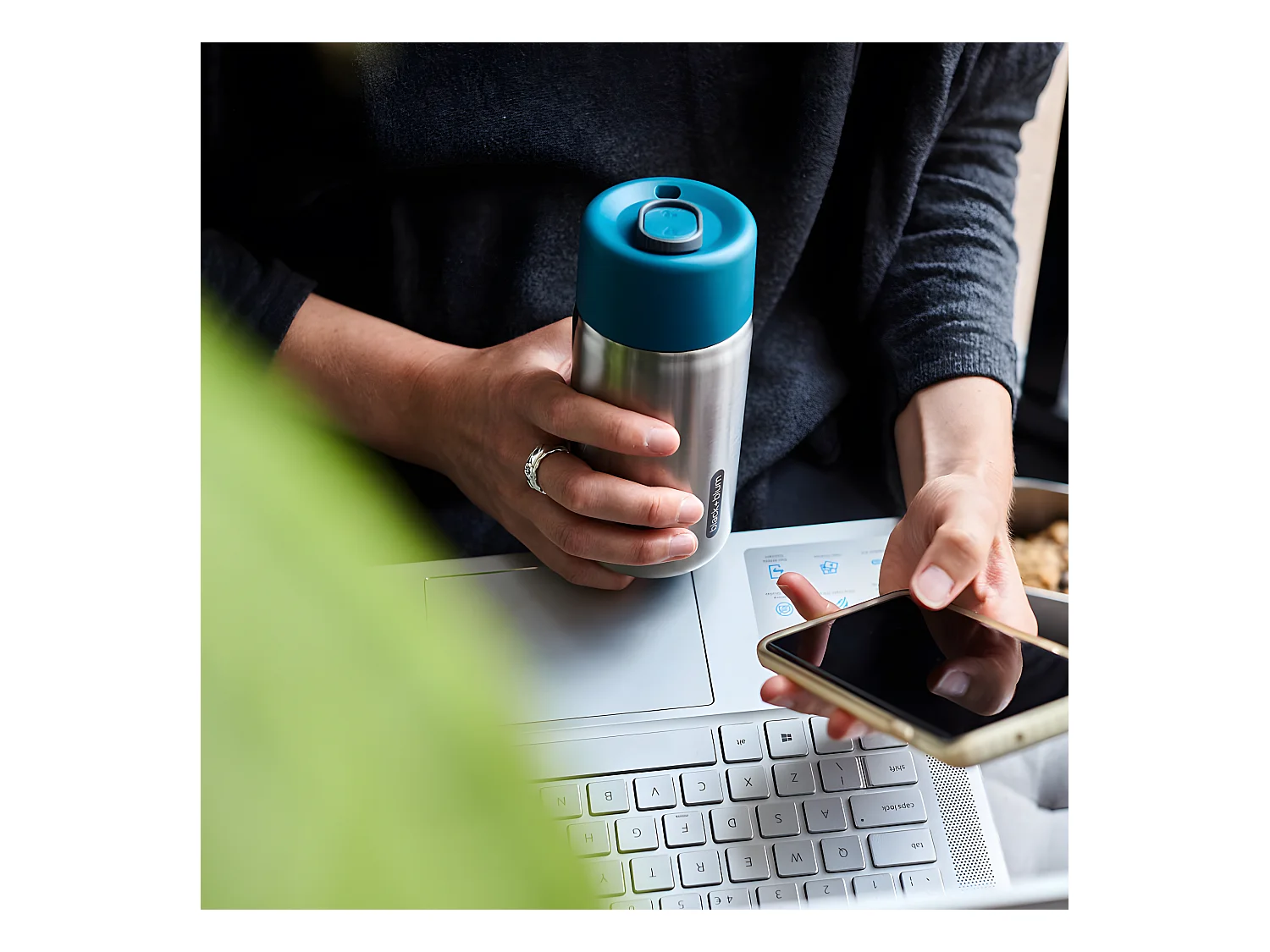 Tasse nomade isotherme Bleu  Black and Blum