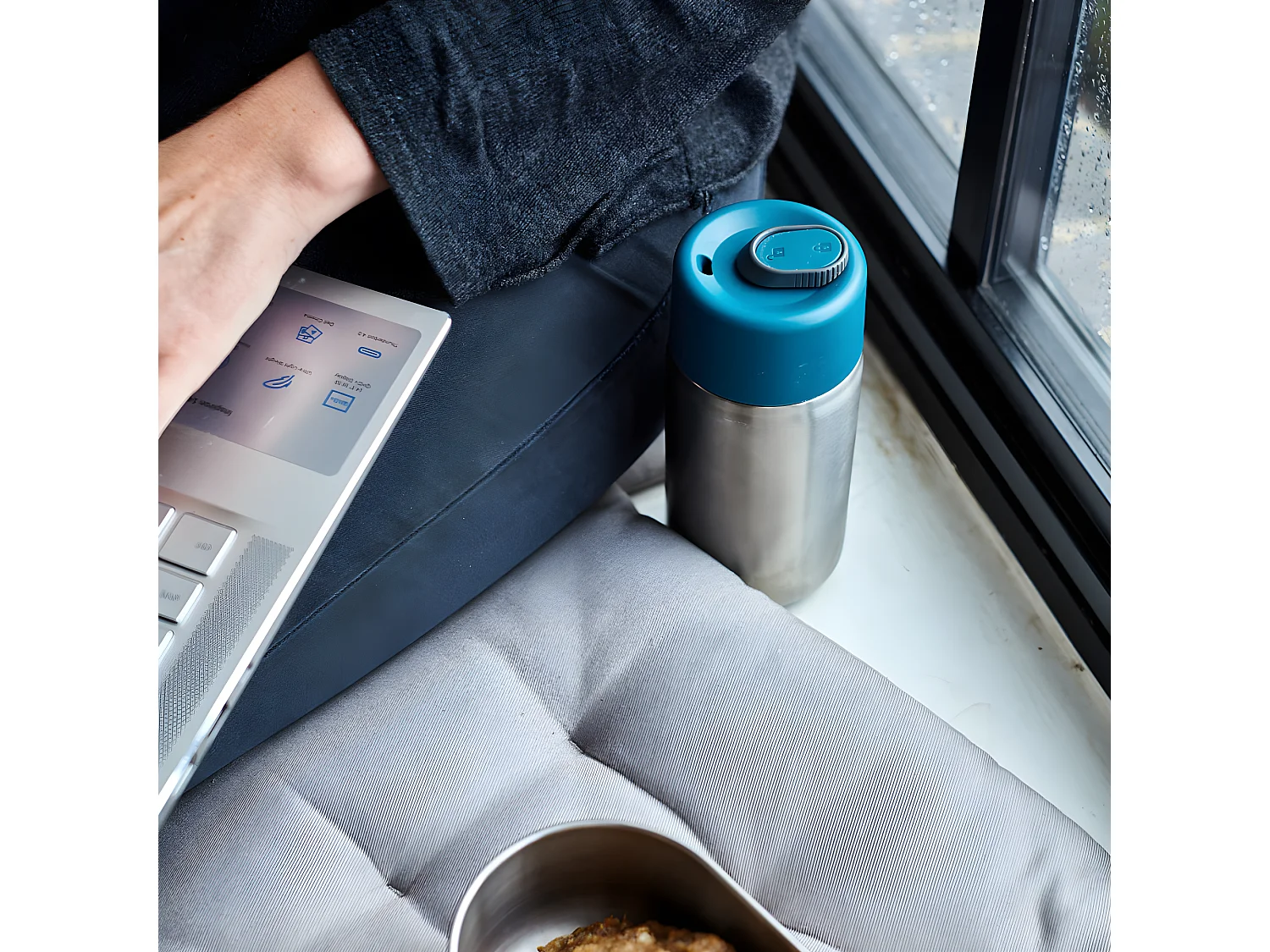 Tasse nomade isotherme Bleu  Black and Blum