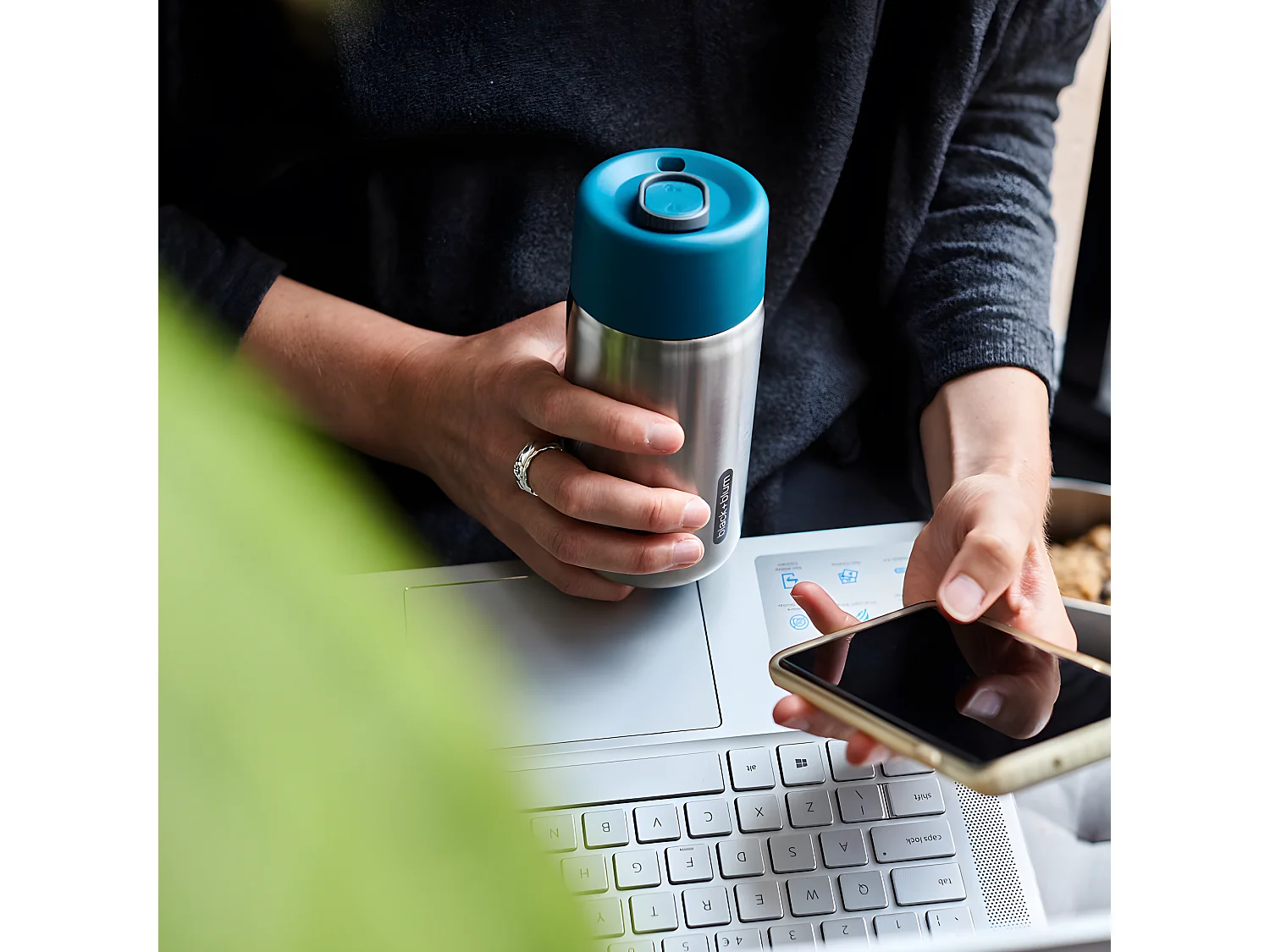 Tasse nomade isotherme Bleu  Black and Blum