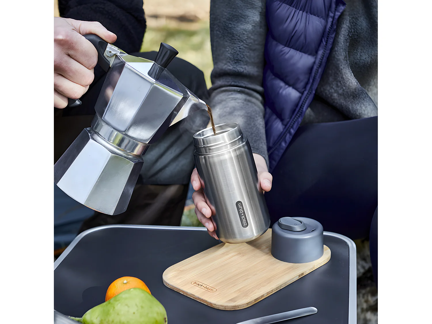 Tasse nomade isotherme Gris  Black and Blum