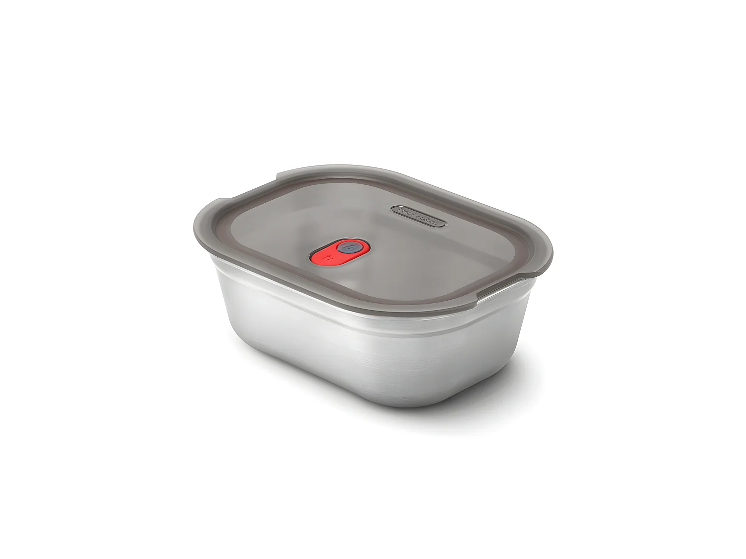 Lunch box acier micro-ondable 900ml Argent  Black and Blum