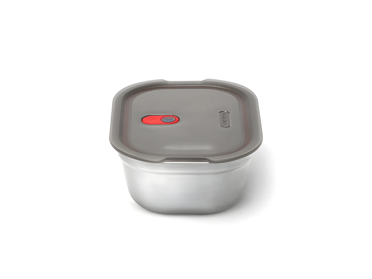 Lunch box acier micro-ondable 900ml Argent  Black and Blum