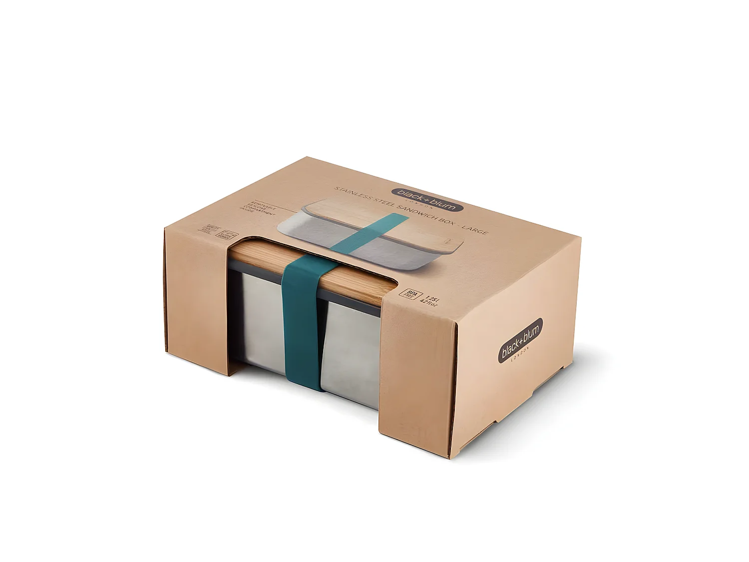 Sandwichera acero 1,25l