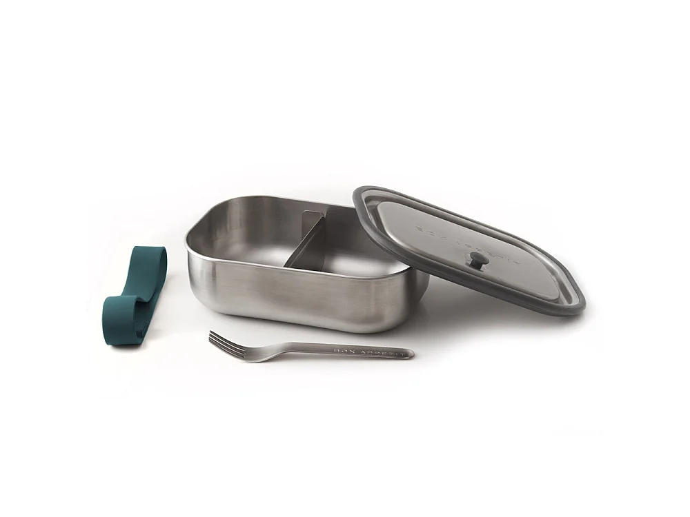 Lunch box acier multifonctions Bleu  Black and Blum