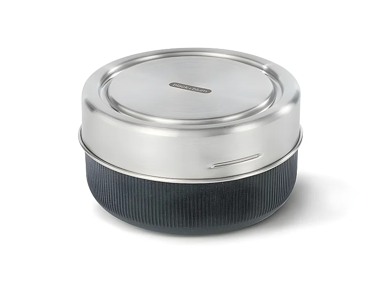 Lunch bol en verre et silicone Gris  Black and Blum