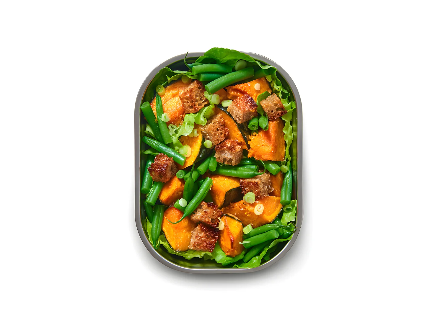 Lunch box acier micro-ondable 1,2l Argent  Black and Blum