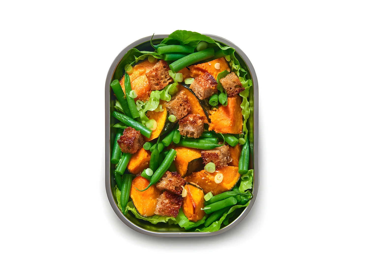 Lunch box acier micro-ondable 1,2l Argent  Black and Blum