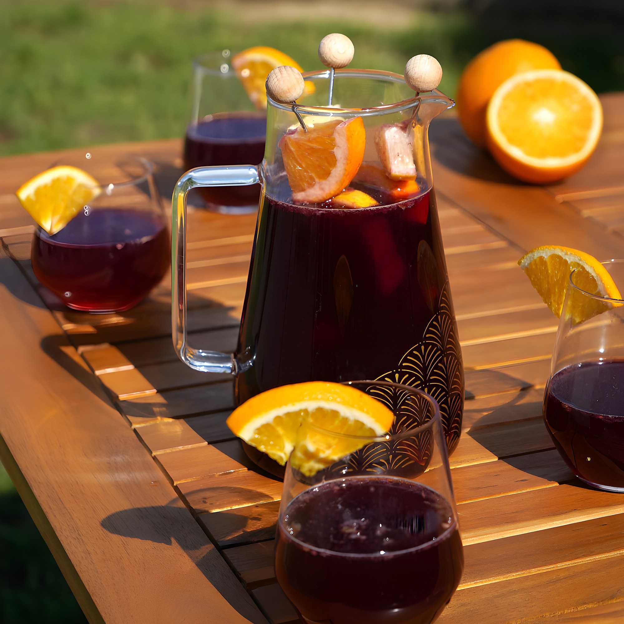 Carafe Sangria et vin chaud