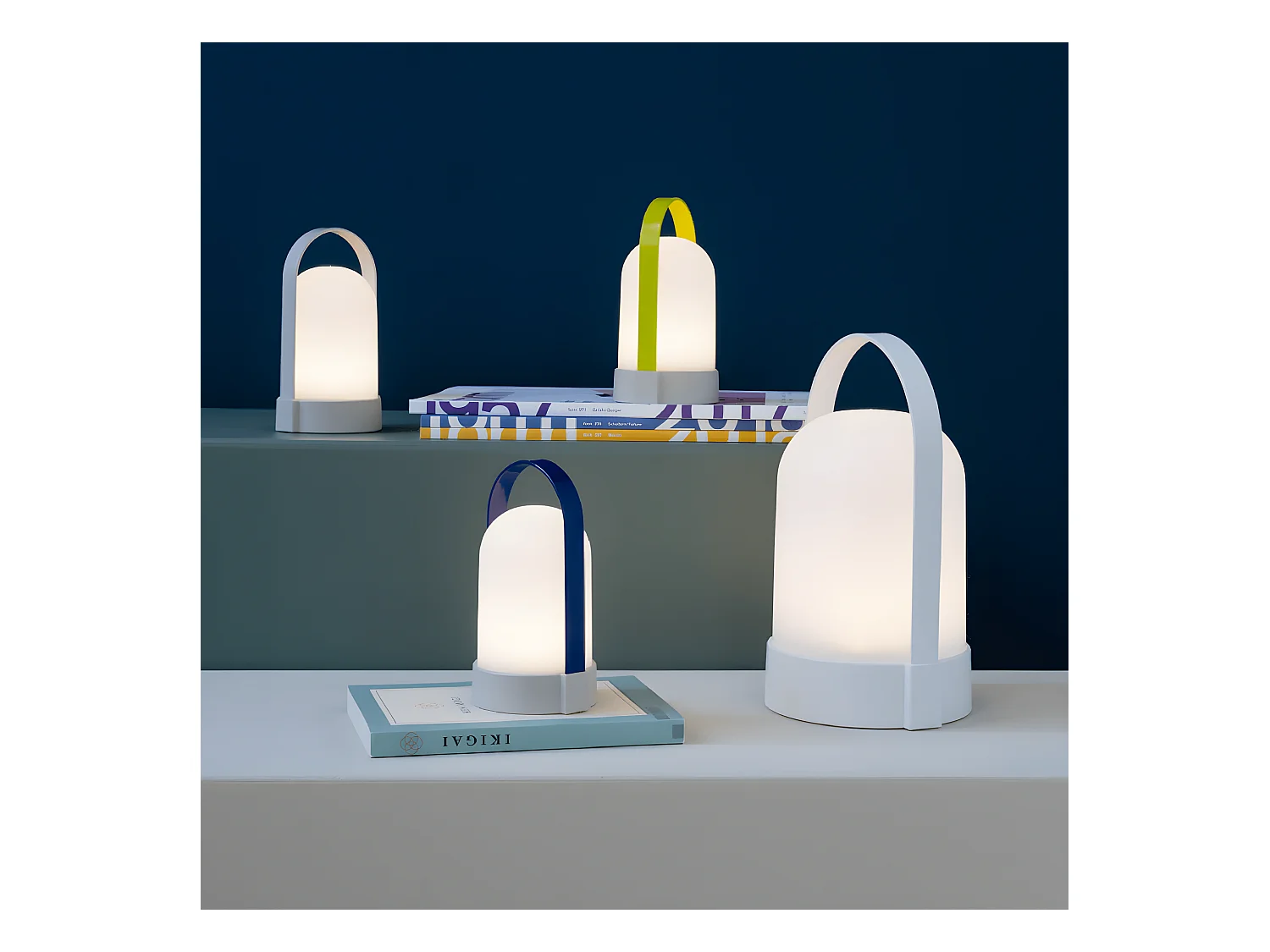 Trío de lámparas nómadas modern uri