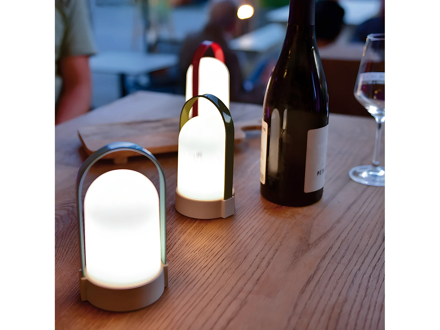 Trio di lampade nomadi classiche di Uri