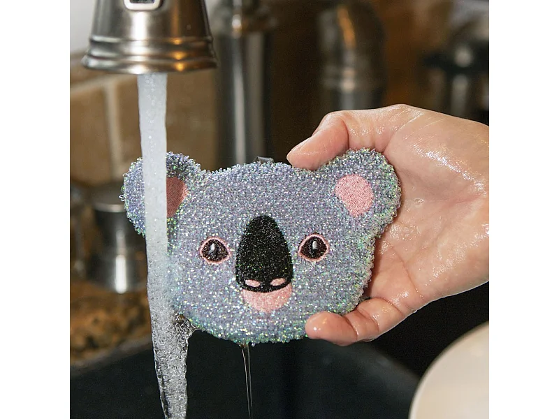 Set de 3 éponges Multicolore Koala Kikkerland