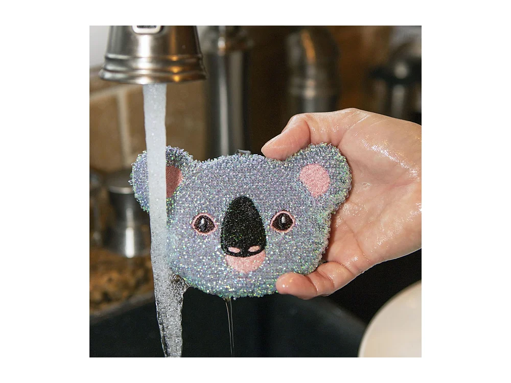 Set de 3 éponges Multicolore Koala Kikkerland