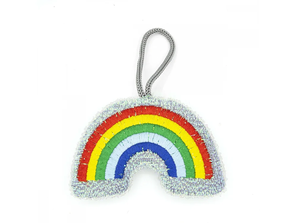 Lot de 2 éponges à vaisselle Arc-en-Ciel Multicolore  Kikkerland