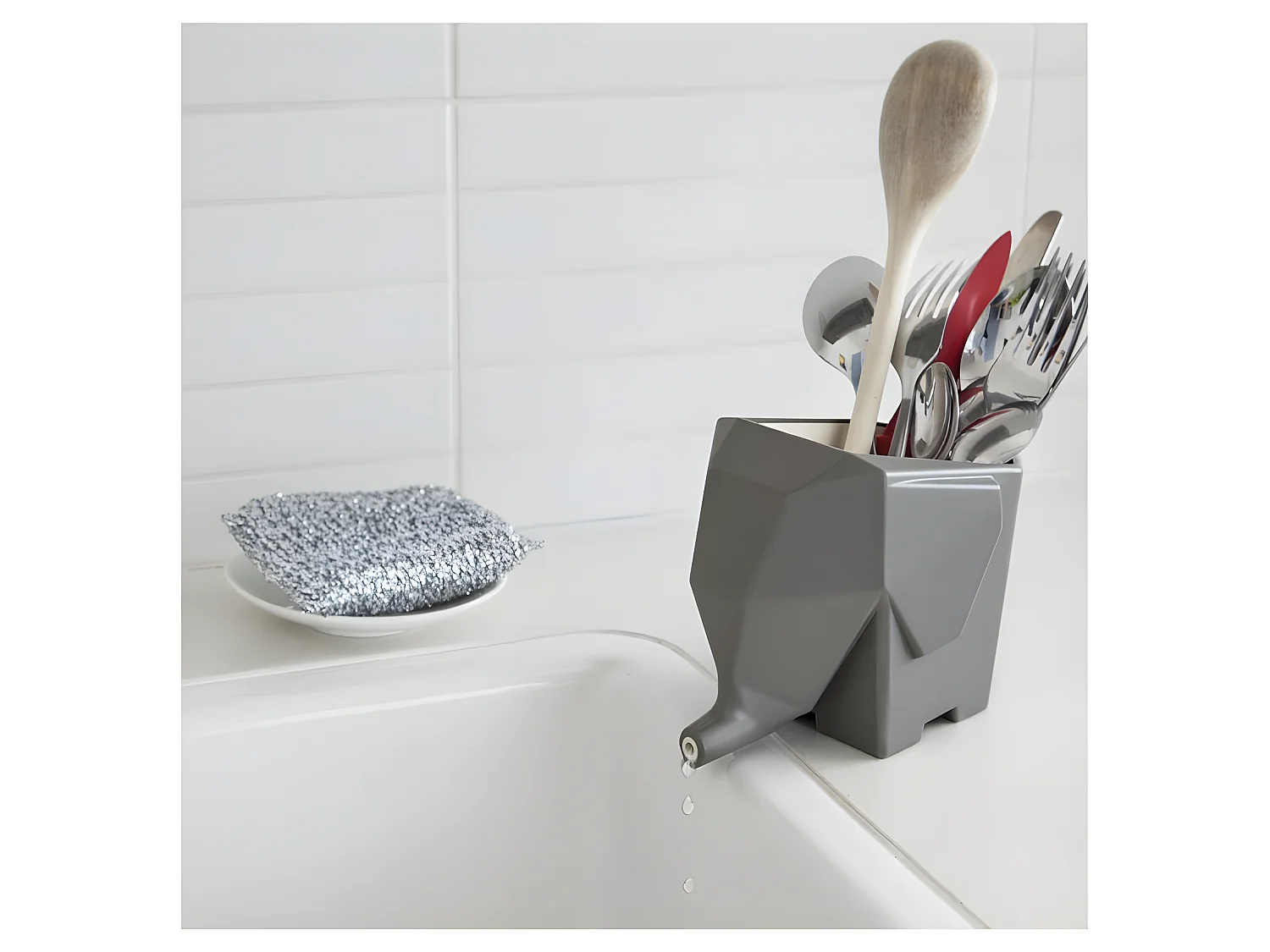 Egouttoir à couverts Jumbo Gris  PA Design