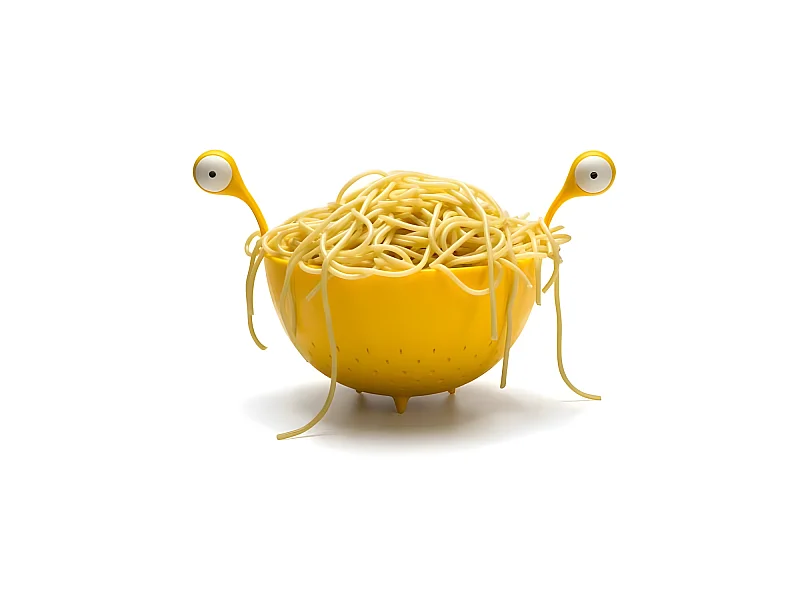 Passoire Spaghetti Monster Jaune  PA Design