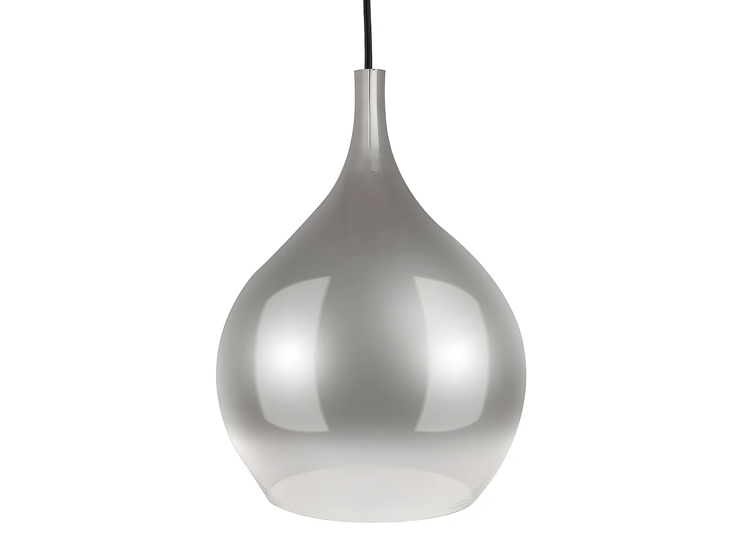 Lámpara colgante Drup Large - Gris humo