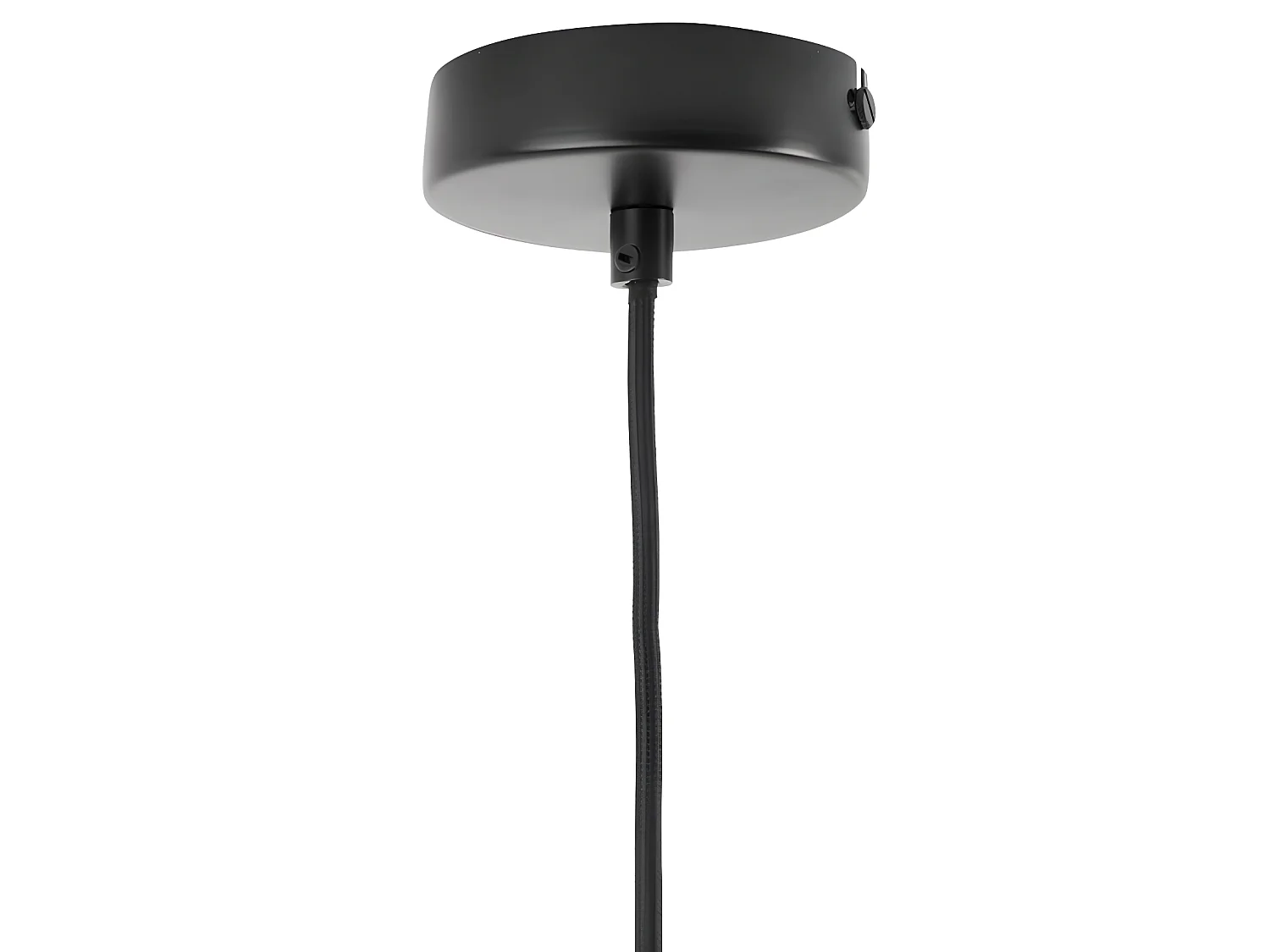 Lámpara colgante Drup Large - Gris humo