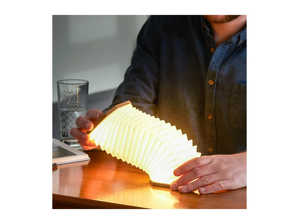 Lampe Smart Accordion Naturel  Gingko