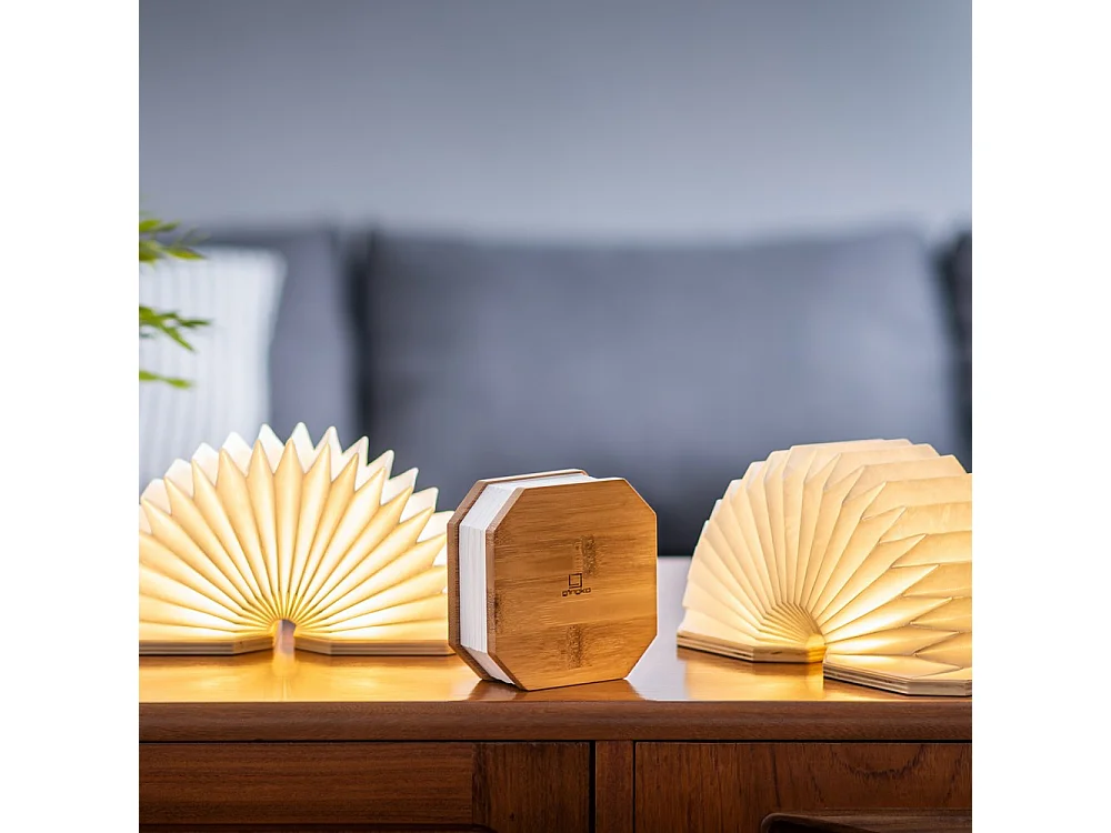 Lampe Smart Accordion Naturel  Gingko