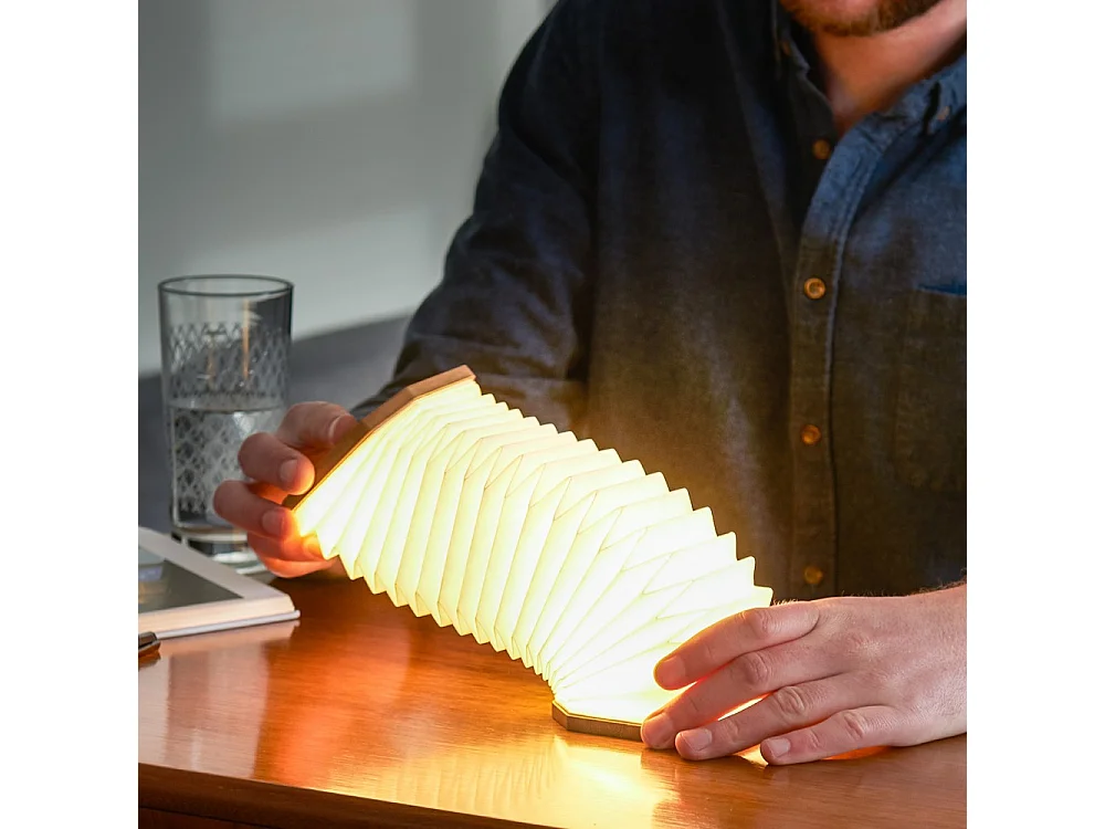 Lampe Smart Accordion Naturel  Gingko