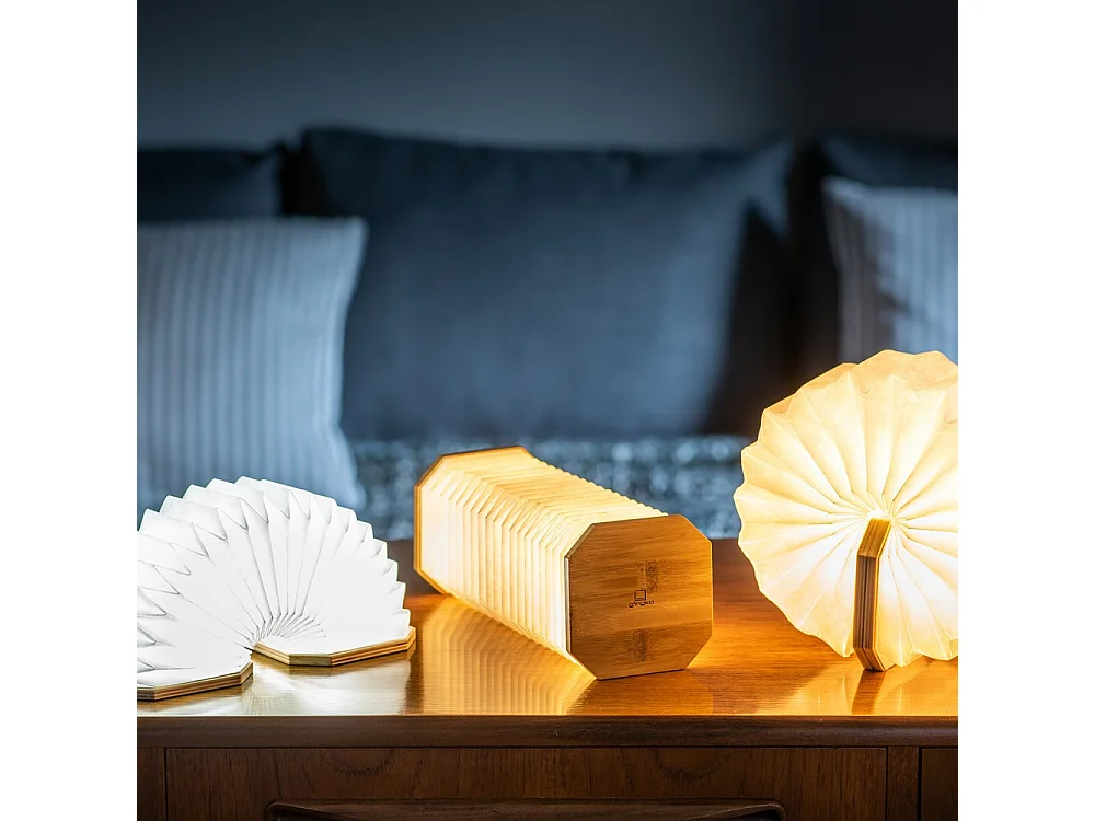 Lampe Smart Accordion Naturel  Gingko