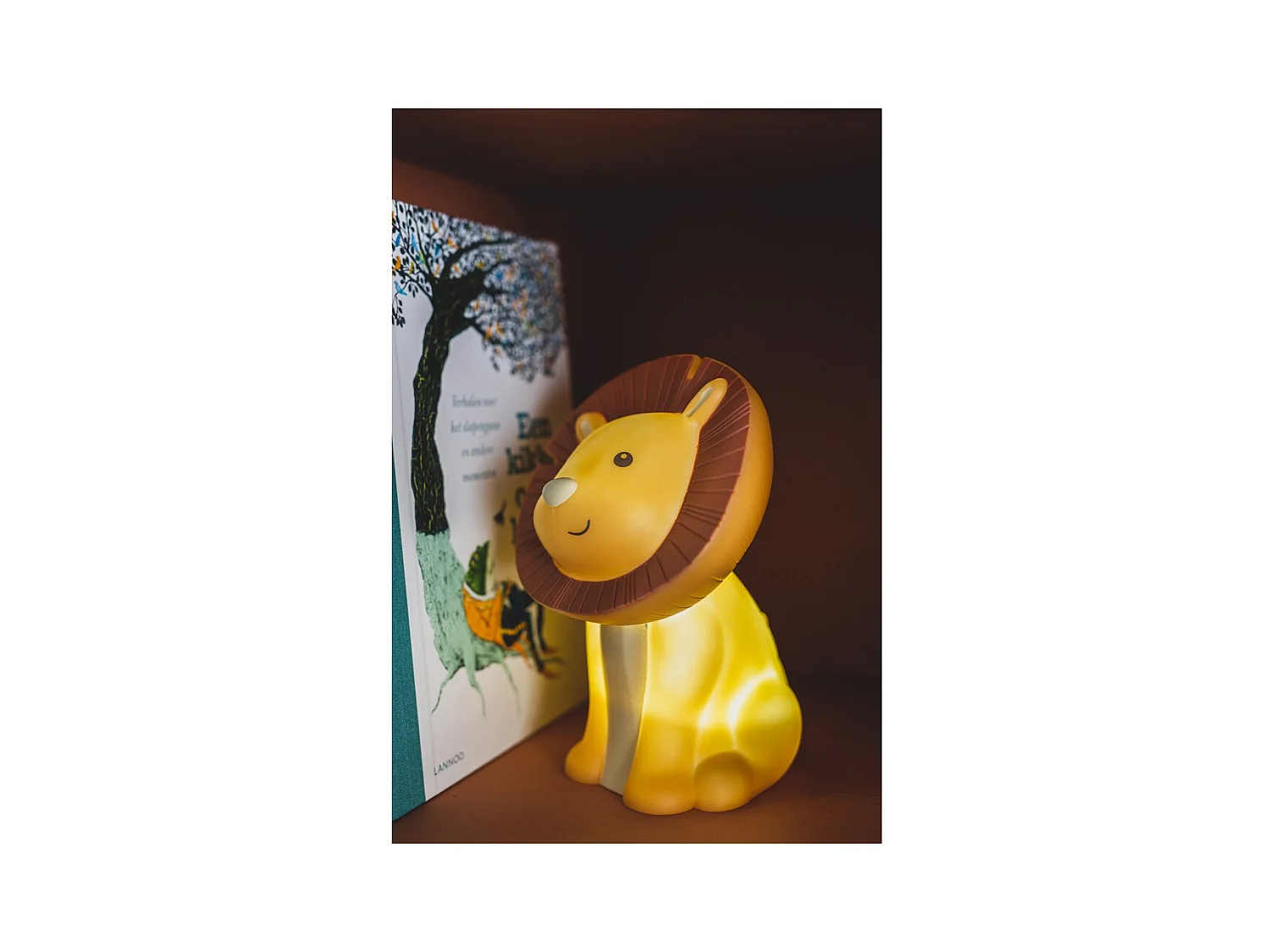 Veilleuse Hakuna Marron  Atelier Pierre