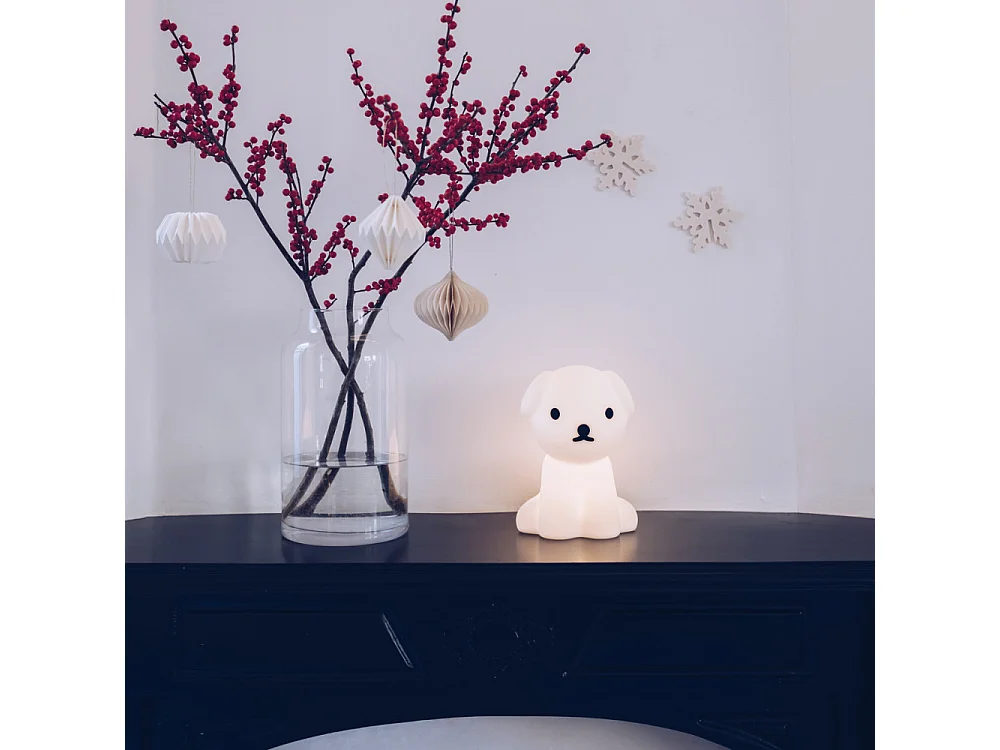 Veilleuse First light Snuffy Blanc  Mr Maria