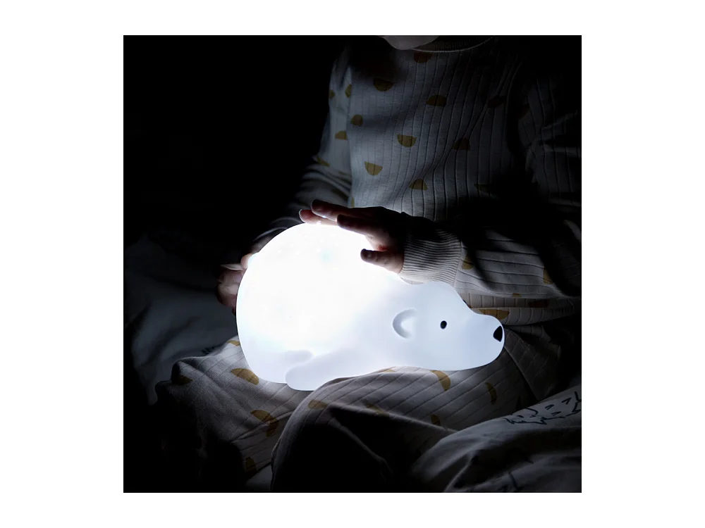 Veilleuse et projecteur Björn Blanc  Mr Maria