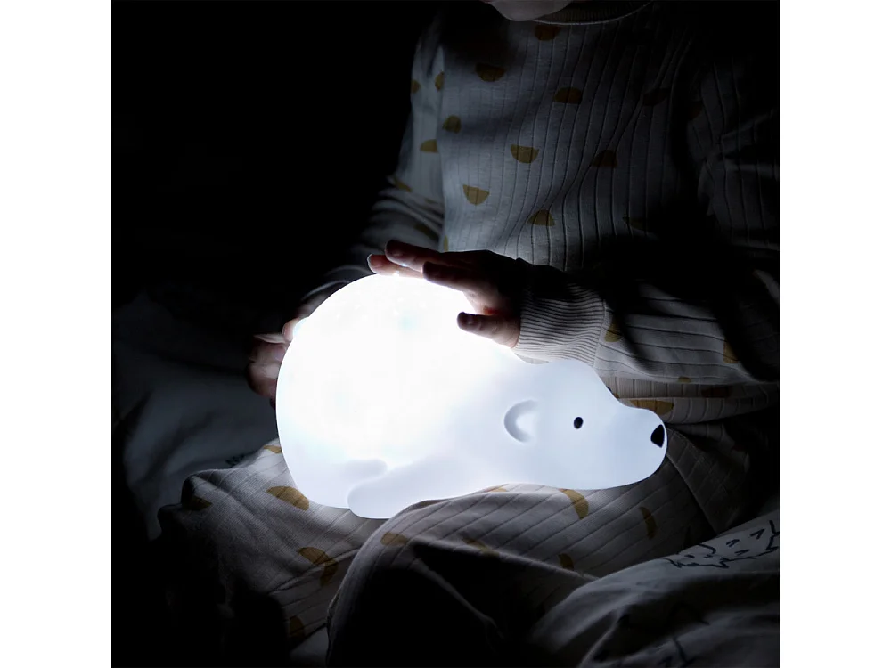 Veilleuse et projecteur Björn Blanc  Mr Maria