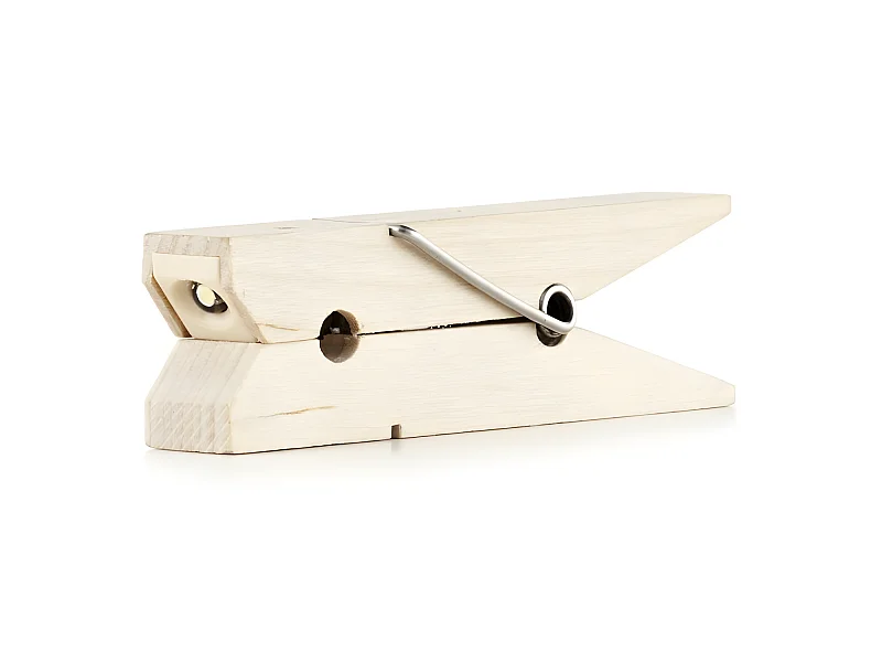 Lampe de lecture Pince à linge Naturel  Kikkerland