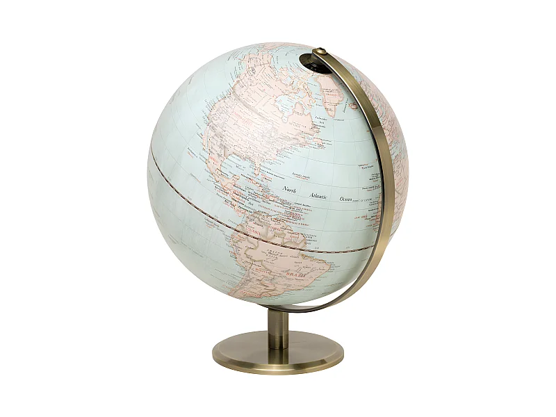 Globe terrestre lumineux vintage Multicolore  Gentlemen's Hardware