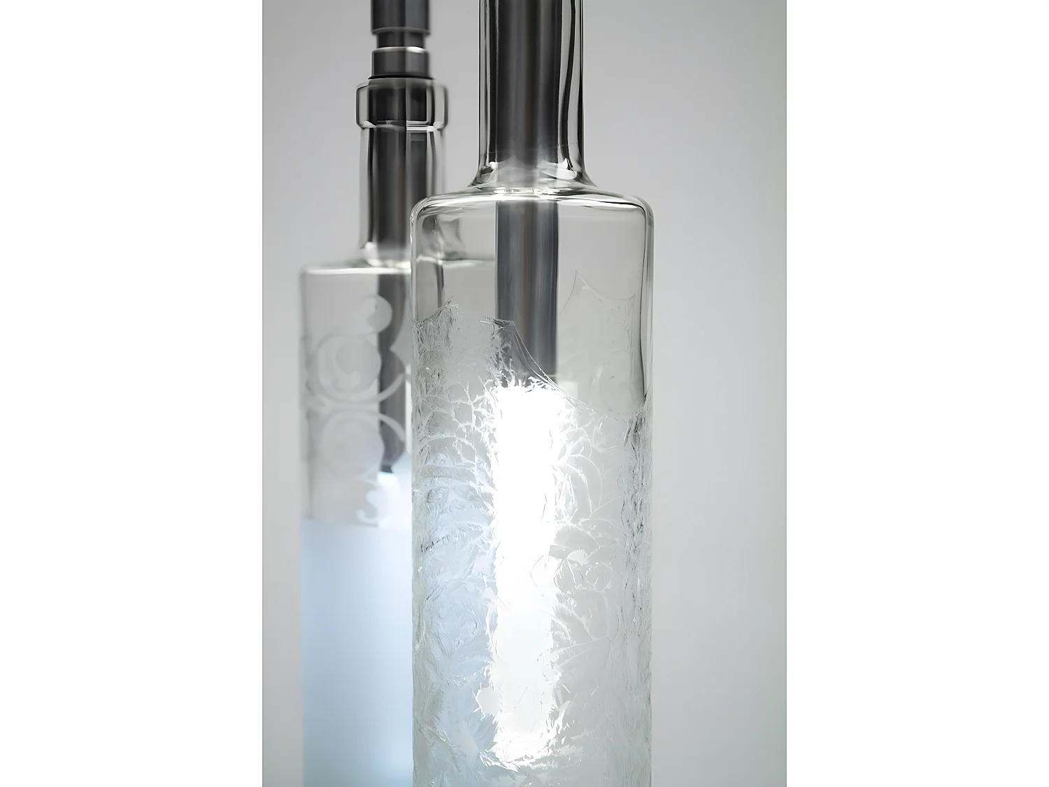 Bouteille Ice pour Bottlelight Transparent  Bottlelight
