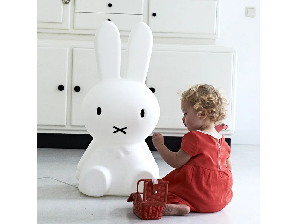Lampe Miffy L Blanc  Mr Maria